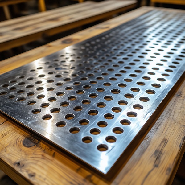 Лист перфорированный оцинкованный